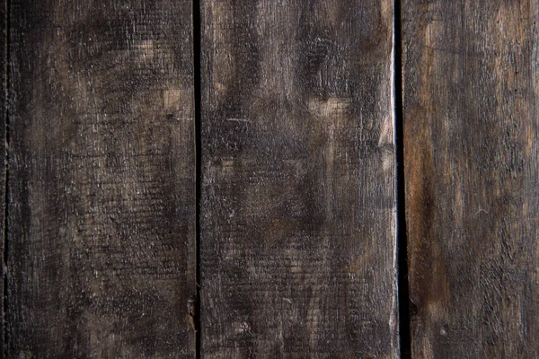 Dark Brown Old Wooden Background Grunge Texture — Stock Photo, Image