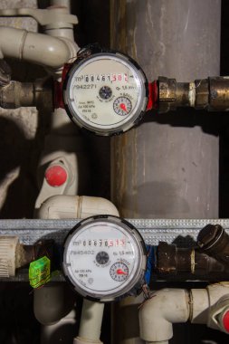 Metreküp tüketilen su miktarını ölçer bir metre