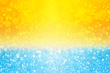 Soyut yaz tropik mavi sarı gökyüzü günbatımı veya güneş Parlatıcı patlama bokeh parti davet veya güneşli tatil Satılık arka plan doku ışıltı deniz sörf, deniz, plaj, üzerinde gündoğumu havuz veya su desen bubbles