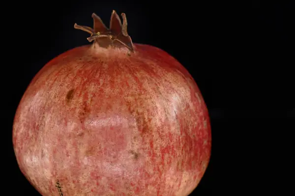 Frischer Reifer Roter Granatapfel Nahsicht — Stockfoto