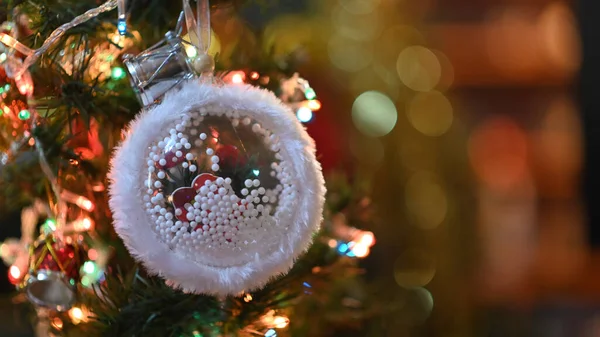 Las Decoraciones Navideñas Para Celebración Año Nuevo — Foto de Stock