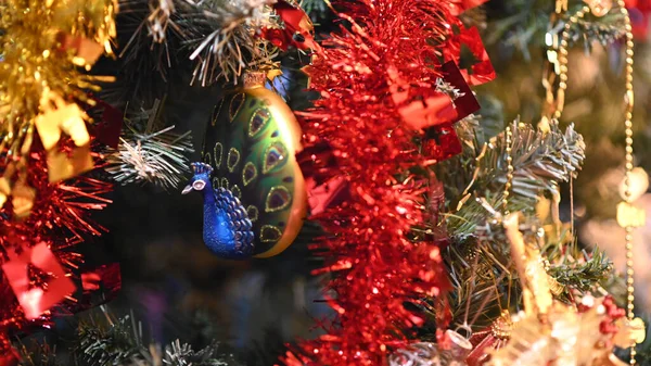 Decorações Natal Para Celebração Ano Novo — Fotografia de Stock