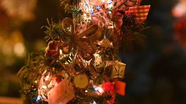 Karácsonyi Dekorációk Ünneplés Újév — Stock Fotó
