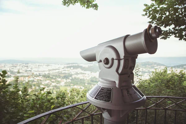 Zomer Skyline Stadszicht — Stockfoto