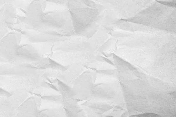 White crumpled paper texture for Photo background — Stock Photo, Image