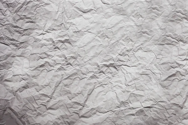 Чистый лист сильно скомканная бумага серый — стоковое фото