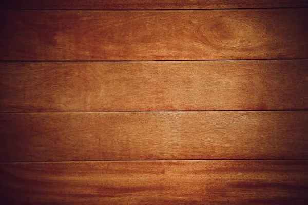 Natuurlijke houten plank voor interieur en decoratie van bruine kleur — Stockfoto