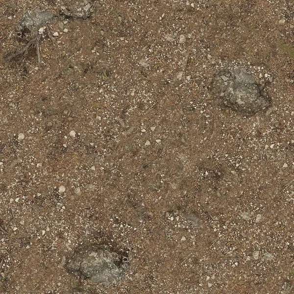 Vage onverharde weg met kleine steentjes met een getextureerde oppervlak. Textuur of achtergrond. — Stockfoto
