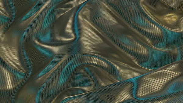 Base in metallo plastico morbido con un motivo geometrico.Texture o sfondo — Foto Stock