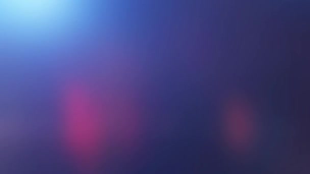 Фліпінг нефокусованих синіх ліхтарів на чорному тлі HD 1920 — стокове відео