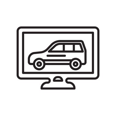 Web ve mobil uygulaması tasarımı, tanılama logo kavramı için beyaz arka plan üzerinde izole tanılama simge vektör