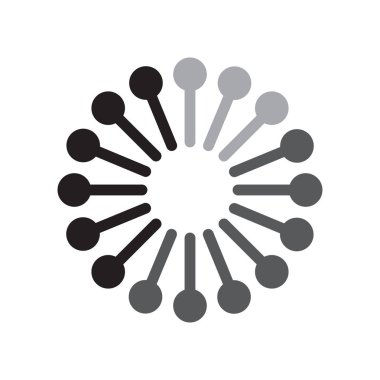 Simge vektör işareti ve beyaz arka plan üzerinde izole sembolü yükleme