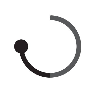 Simge vektör işareti ve beyaz arka plan üzerinde izole sembolü yükleme