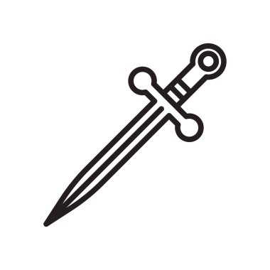 Web ve mobil uygulaması tasarımı, güvenlik logo kavramı için beyaz arka plan üzerinde izole güvenlik simge vektör