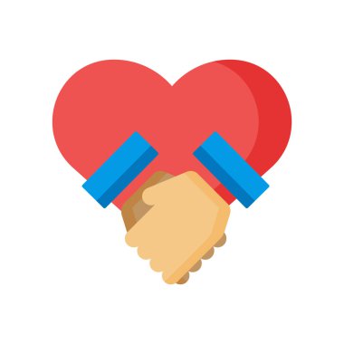 Web ve mobil uygulaması tasarımı, eller logo kavramı için beyaz arka plan üzerinde izole eller simge vektör