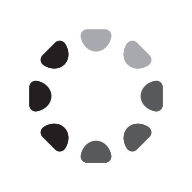 Simge vektör işareti ve beyaz arka plan üzerinde izole sembolü yükleme