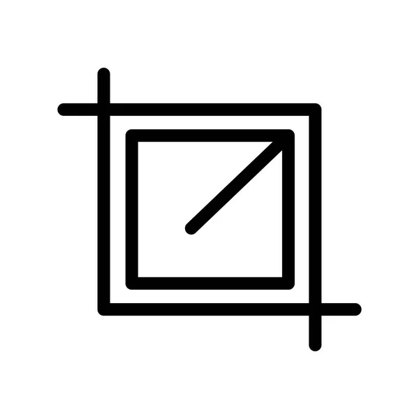 Знак вектора урожая и символ на белом фоне, С — стоковый вектор
