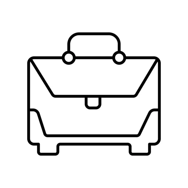 Signo de vector de icono de caja de herramientas y símbolo aislado sobre fondo blanco, concepto de logotipo de caja de herramientas — Vector de stock