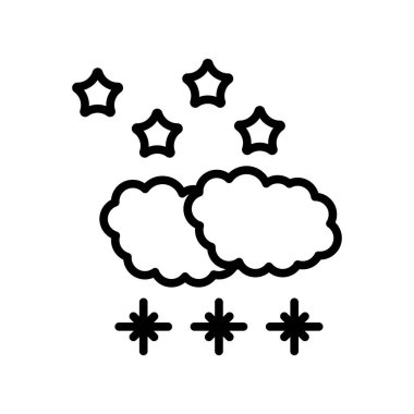 Yıldız simge vektör işareti ve beyaz arka plan üzerinde yıldız logo kavramı izole sembolü