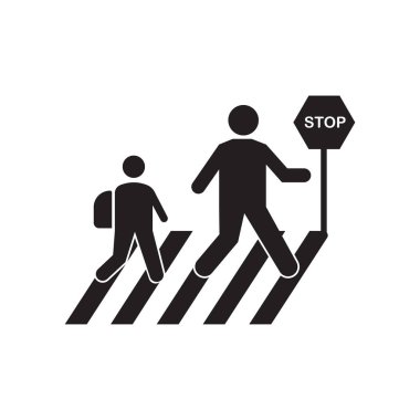 Simge vektör kırmızı ve beyaz arka plan üzerinde Stop logo kavramı izole sembolü