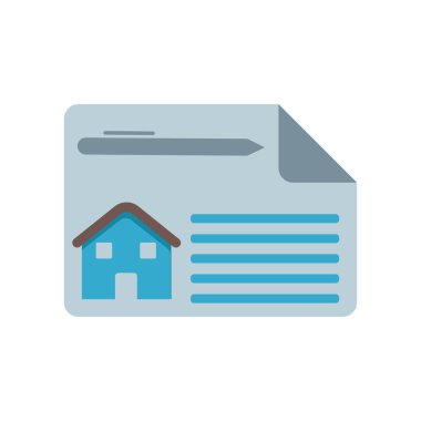 Sözleşme simge vektör web ve mobil uygulaması tasarımı, sözleşme logo kavramı için izole üzerinde beyaz arka plan