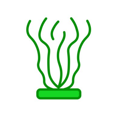 Web ve mobil uygulaması tasarımı, Fasciculate logo kavramı için beyaz arka plan üzerinde izole fasciculate simge vektör