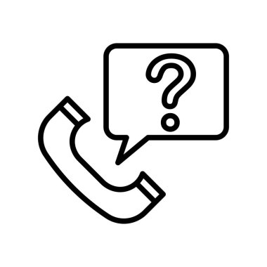 Telefon simge vektör işareti ve üzerinde beyaz backgrou izole sembolü