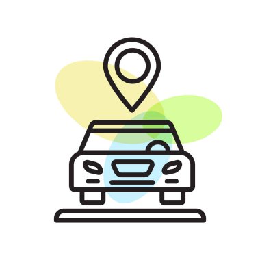 Web ve mobil uygulaması tasarımı, yer tutucu logo kavramı için beyaz arka plan üzerinde izole yer tutucu simge vektör