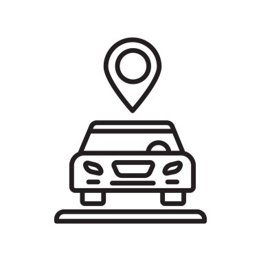 Web ve mobil uygulaması tasarımı, yer tutucu logo kavramı için beyaz arka plan üzerinde izole yer tutucu simge vektör