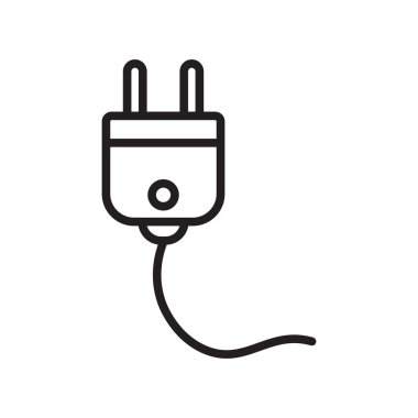 Web ve mobil uygulaması tasarım, tak logo kavramı için beyaz arka plan üzerinde izole tak simge vektör