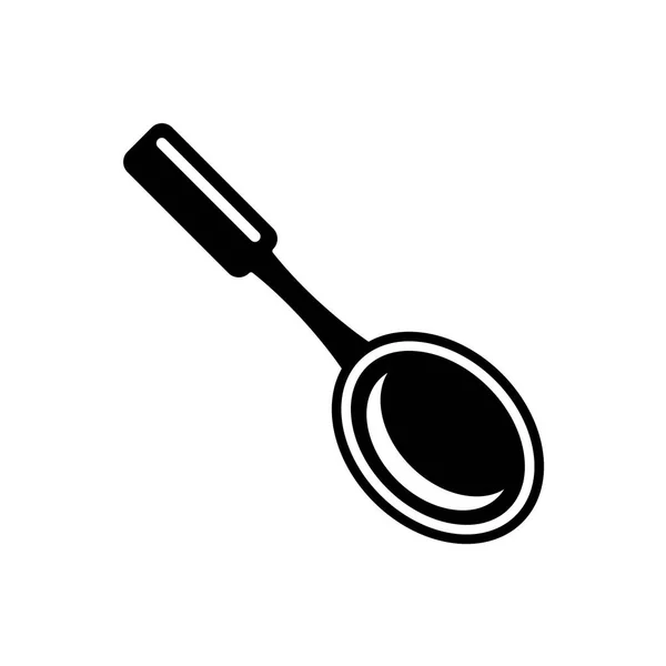 大勺图标矢量隔离白色背景为您的 Web 和移动应用程序设计 大勺徽标概念 — 图库矢量图片