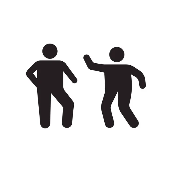 Party pictogram vector teken en symbool geïsoleerd op een witte achtergrond, partij logo concept — Stockvector