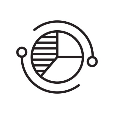 Pasta grafik simge vektör işareti ve üzerinde beyaz backgrou izole sembolü