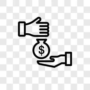 Saydam arka plan üzerinde Corru izole bozulması vektör simgesi