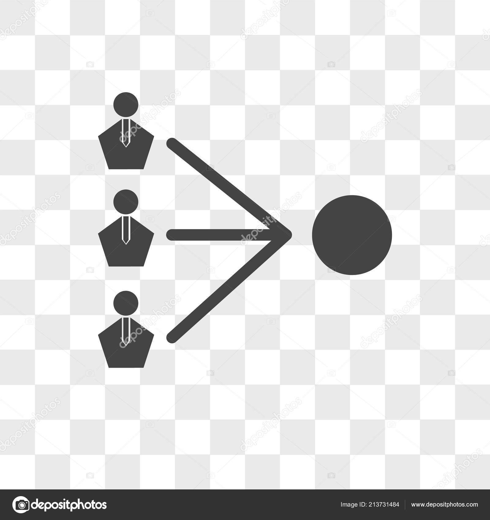 Third party vector icon isolated on transparent background, thir