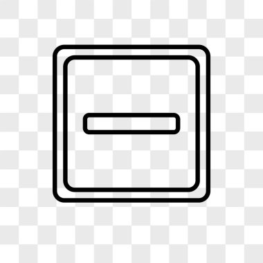 Saydam arka plan üzerinde hiçbir girdisi izole giriş vektör simge yok