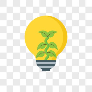 Saydam arka plan üzerinde sence logo izole vektör simge düşünüyorum