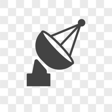 saydam arka plan üzerinde kablo TV t izole kablo tv vektör simgesi