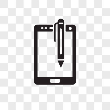 Güvenlik sistemi vektör simgesi üzerinde şeffaf arka plan izole, 