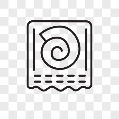 Saydam arka plan üzerinde fosil lo izole fosil vektör simgesi