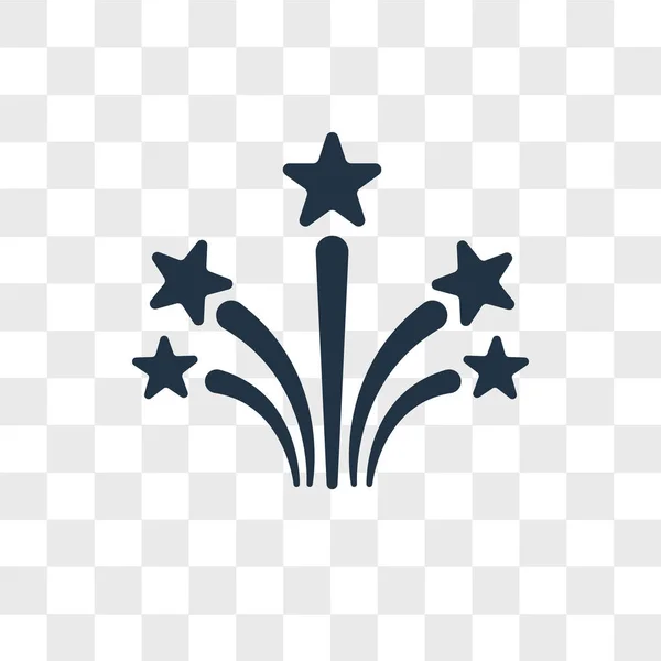 Confetti vector pictogram geïsoleerd op transparante achtergrond, Confetti logo ontwerp — Stockvector