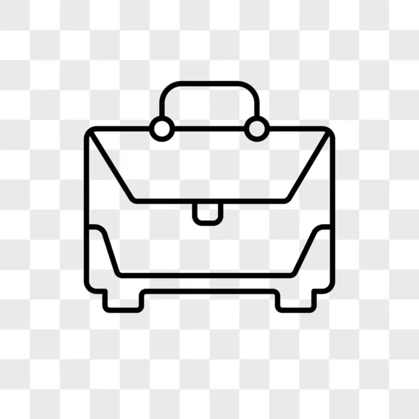 Caja de herramientas icono vectorial aislado sobre fondo transparente, Caja de herramientas — Archivo Imágenes Vectoriales