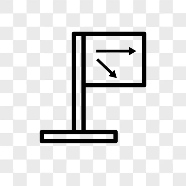 Icona vettoriale isolata su sfondo trasparente, logo design — Vettoriale Stock