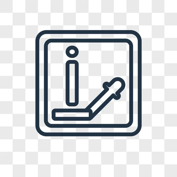 Hoogtepunt vector pictogram geïsoleerd op transparante achtergrond, Highlight logo ontwerp — Stockvector