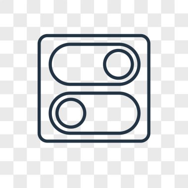 Saydam arka plan üzerinde anahtarı logo tasarımı izole vektör simge geçiş