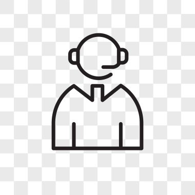 grafik dağıtıcısı. vektör simgesi üzerinde şeffaf backgrou izole