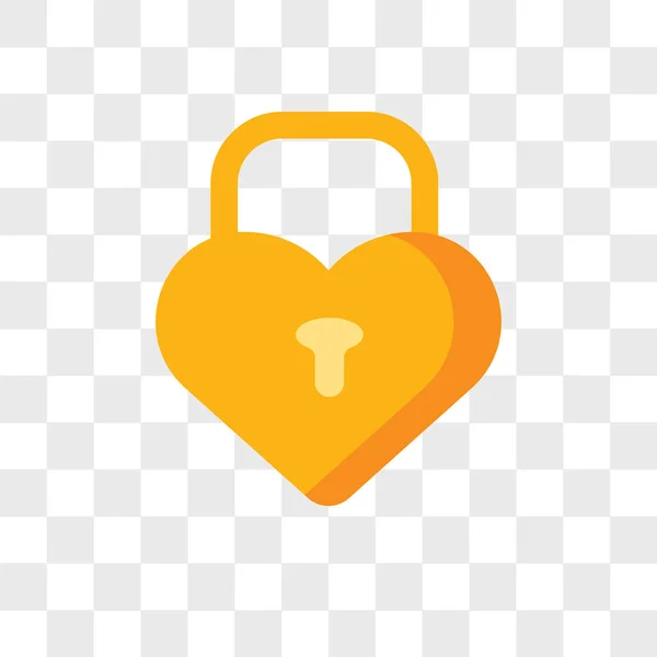 Lock vector icon isolated on transparent background, Lock logo d