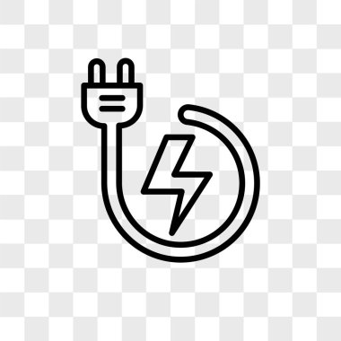 saydam arka plan üzerinde pow izole güç yedekleme vektör simgesi