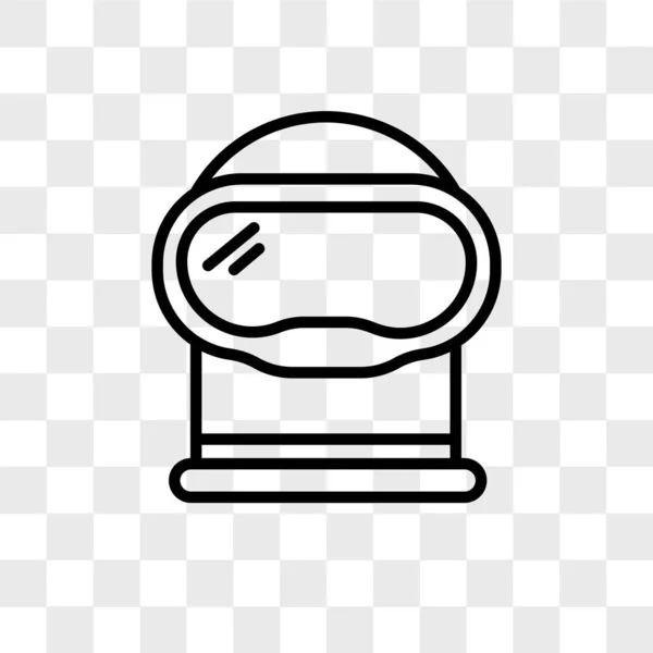 Téli kalap vector icon elszigetelt átlátszó háttér, téli, így főzte — Stock Vector