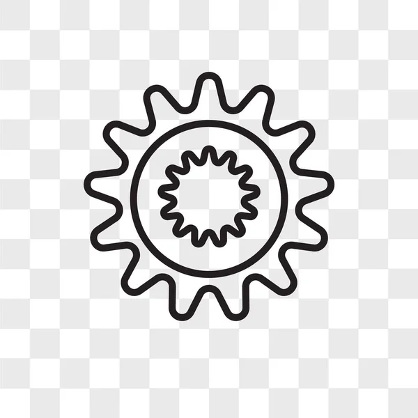 Warmte vector pictogram geïsoleerd op transparante achtergrond, warmte logo ontwerp — Stockvector